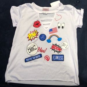 Miss Popular t-shirt size 10/12 NWT